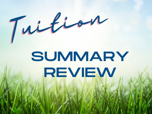 DEADLINE: Tuition Summary Review
