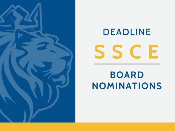 SSCE Board Nomination Deadline